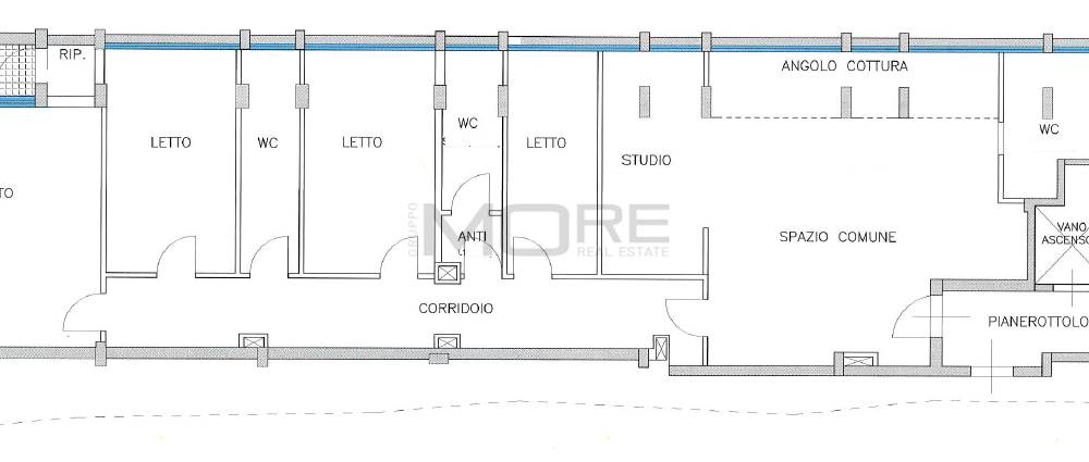 PLANIMETRIA DI PROGETTO AD ABITAZIONE