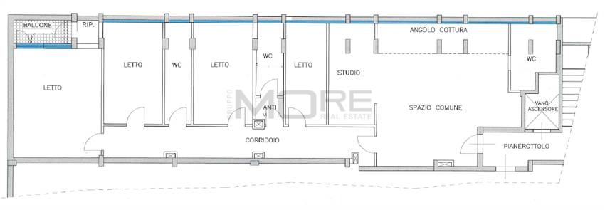 PLANIMETRIA DI PROGETTO AD ABITAZIONE